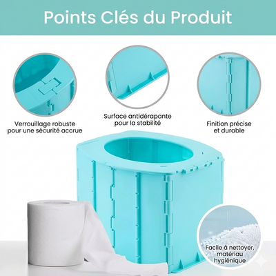 Potibou™ - Toilette portable