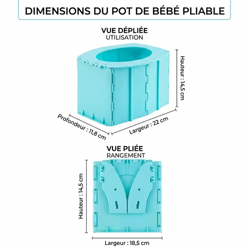 Potibou™ - Toilette portable